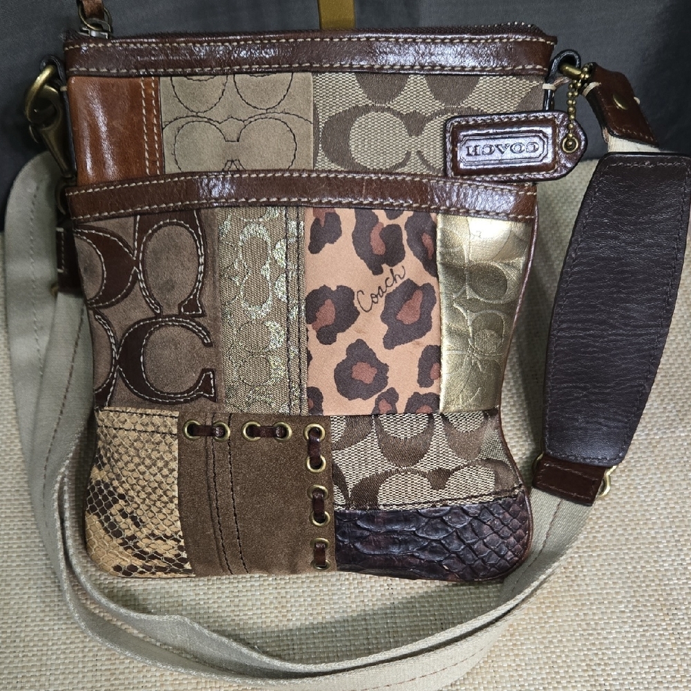 Coach Multicolor 2007 Patchwork Shoulder Bag - image 1